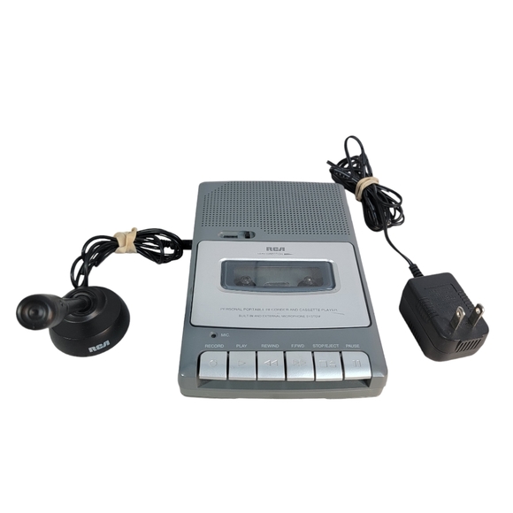 RCA RP3503 "Shoebox" Cassette Voice Recorder Personal Portable Player With Mic - Picture 1 of 12